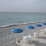 La spiaggia di Nizza, uno dei posti preferiti degli studenti della scuola France Langue
