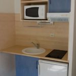Una cucina del residence studentesco France Riviera a Nizza