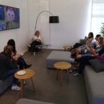 La sala comune degli appartamenti degli studenti della scuola Collegium Palatinum