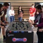 La sala giochi degli appartamenti degli studenti della scuola Collegium Palatinum