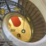 Le scale della scuola Collegium Palatinum 