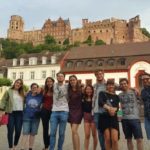Gli studenti della scuola Collegium Palatinum-IH Heidelberg in gita