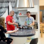 Una famiglia ospitante della scuola BELS di Gozo