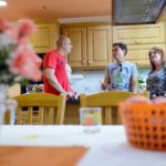 Una famiglia ospitante della scuola BELS di Gozo