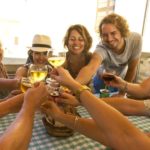 Gli studenti della scuola BELS di Gozo a cena fuori