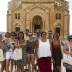 Gli studenti della scuola BELS di Gozo durante un'escursione