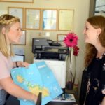 Una professoressa e una studentessa della scuola BELS di Gozo 