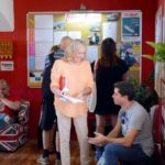 La lobby della scuola BELS di Gozo