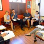 Gli studenti della scuola BELS di Gozo in classe