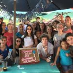 Asheville program teenagers have a birthday party