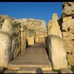 I Templi Ġgantija a Xagħra, Gozo, Malta.