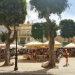 A nice square full of restaurants and cafes, Gozo, Malta