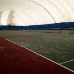 Il campo da tennis della FLS International New York/St. Peter's University 