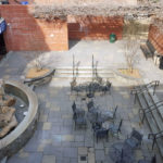 Il cortile per gli studenti della FLS International New York/St. Peter's University 