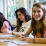 Studenti di Sir Michael a lezione presso la Studio Cambridge