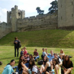 Studenti di Sir Michael in visita a Warwick Castle