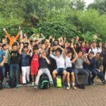 Gli studenti della Whitgift Summer School durante un'escursione