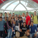 Gli studenti di Earlscliffe sul London Eye