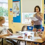 Una classe della scuola More Than English summer school