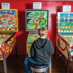 Il museo dei flipper ad Asheville, Carolina del Nord.