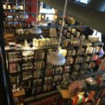 Il Battery Park Book Exchange (Scambio dei Libri) ad Asheville, Carolina del Nord.