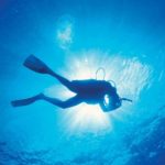 ETI Malta student goes scuba diving