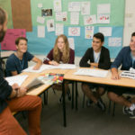 Gli studenti della Discovery Summer Radley in classe