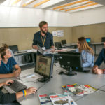 Gli studenti della Discovery Summer Radley in classe