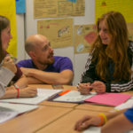 Gli studenti della Discovery Summer Radley in classe