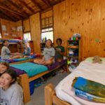 Camp Twin Creeks girls cabin accommodation