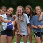Camp Twin Creeks campers