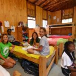 Camp Twin Creeks girls cabin accommodation