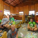 Camp Twin Creeks boys cabin accommodation