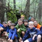 Camp Twin Creeks campers go hiking