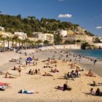 La spiaggia pubblica "des Ponchettes," Nizza