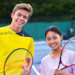 Allenamenti di Tennis della Summer Boarding Courses Canford School