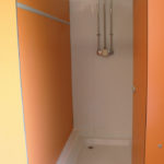 Bagni dell'alloggio residenziale della scuola Millfield Enterprises Street Campus