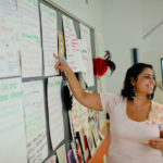 Gli studenti in una classe della Rennert Summer Plus! New York Brooklyn College - New York, USA