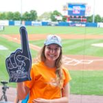 Gli studenti della Rennert International New York ad una partita di baseball