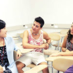 Gli studenti in una classe della Rennert Summer Plus! New York Brooklyn College - New York, USA