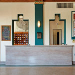 Freehand Hotel Miami reception desk