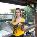 Rennert Miami Plus! students visit an alligator park