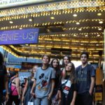 Gli studenti della Rennert International New York ad uno show di Broadway