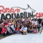 Gli studenti della scuola ILAC Vancouver visitano il Ripleys Aquarium