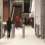 La lobby del residence per studenti Parkside 
