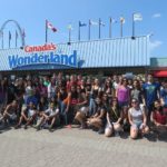 Gli studenti della scuola ILAC Vancouver in gita al Canada's Wonderland