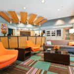 La lobby del YWCA hotel