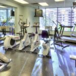 La palestra del residence per studenti Gec Viva 