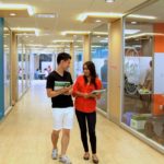 Il corridoio della scuola ILAC Vancouver