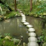 Garden of the Shofuku-ji temple in Fukuoka